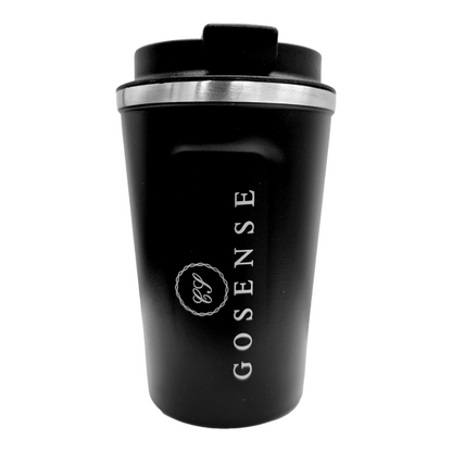 Gosense Genanvendelige To-Go kop - Classic Black